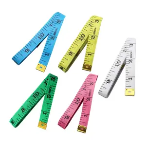 200cm 80 인치 사용자 정의 부드러운 바느질 측정 테이프 천 바디 측정 눈금자 재봉 재단사 테이프 측정