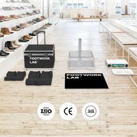 Escáner de Pies Inteligente Portátil FOOTWORK LAB con Sensor IA, Detección de Presión Plantar, Interfaz USB, Certificado CE - En Stock, 1 Año de Garantía