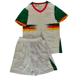 Sıcak satış fabrika doğrudan satış 2526 kamerun yeni futbol seti çabuk kuruyan nefes rahat forması - Product Image 4