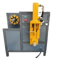 Machine de recyclage de moteurs MR-6, machine de recyclage électronique, machine de déchiquetage de stators de moteurs, machine de démontage de moteurs en cuivre