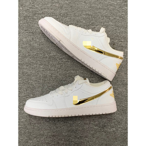 Chaussures de basketball unisexes basses authentiques <span class=keywords><strong>AJ1</strong></span> de Putian, semelle extérieure en caoutchouc, couleurs Air Force Blue, Smoke Gray, Black-and-White Panda pour 1 - Product Image 3