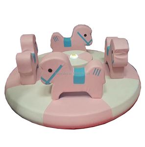 Manège Électronique Commercial pour Enfants, Carrousel de Jeu Doux, Manèges de Parc d'Attractions, Aire de Jeux Intérieure, Machine de Location pour Fêtes d'Enfants, Marque, Âges 3- - Product Image 5