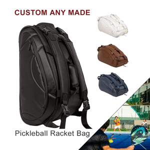 Sac de pickleball en vente chaude, grande capacité, multi-raquettes, sport, durable, sac à dos personnalisé pour raquette de padel avec compartiment pour chaussures, organisateur - Product Image 1