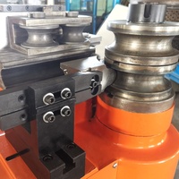 Machine de pliage de tubes en métal CNC hydraulique électrique à commande automatique PLC, plieuse de tubes