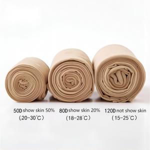 Collants <span class=keywords><strong>sexy</strong></span> pour femmes / Bas résille grande taille en velours chaud tricoté transparent <span class=keywords><strong>opaque</strong></span> avec étrier - Product Image 4