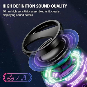 Mini Magnetic Bt Loa Di Động G200 Không Dây Đầy Màu Sắc Điện Thoại Nhỏ Loa Với Đa RGB Màu Sắc Cho Iphone Android - Product Image 3
