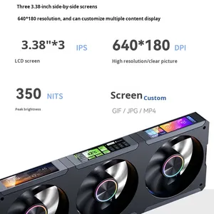 JONSBO Tf3-360Sc Integrated 360 Water-Cooled Radiator RGB <b>Fan</b> With Alloy Bearing and Low Noise for <b>Computer</b> Case <b>Computer</b> Case W - Product Image 4