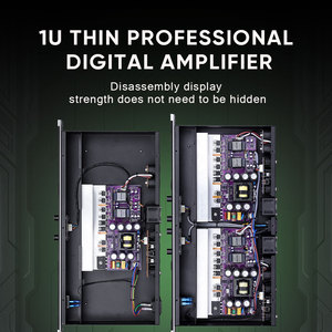 Am4600 Hot Bán 4 Kênh 4*600W Cao Chuyên Nghiệp Khuếch Đại Âm Thanh 2400W DJ Kỹ Thuật Số Khuếch Đại Công Suất Âm Thanh Chuyên Nghiệp - Product Image 3