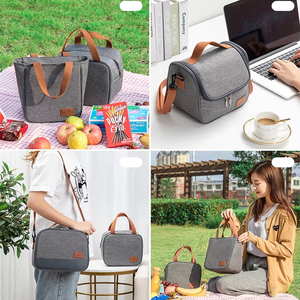 Biểu Tượng Tùy Chỉnh Không Thấm Nước Cách Điện Tote Túi Lớn Xách Tay Nhiệt Ăn Trưa Mát Hộp Túi Cho Nam Giới Và Phụ Nữ - Product Image 6