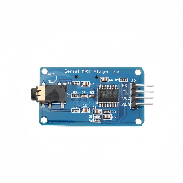 YX5300 Compatible with YX6300 UART TTL Serial MP3 Music Player Module