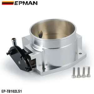 EPMAN untuk Chevy/GM 3 LS1 LS2 LS3 LS6 LS7 LSX CNC aluminium LS 102mm Throttle Body 4 baut EP-TB102LS1