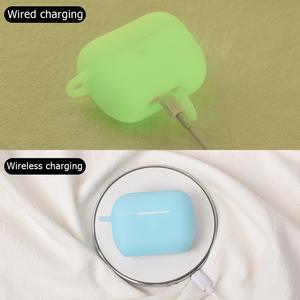 Ốp Bảo Vệ Tai Nghe Silicon Phát Sáng Trong Bóng Tối Cao Cấp Cho Airpods Pro 1 2 Generation - Product Image 6