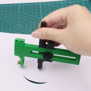 Cutter à compas, outil de découpe de papier, petit couteau circulaire pour le dessin de modèles et la sculpture sur papier - Product Image 2