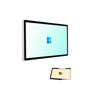 15,6 pulgadas 1920x1080 IP65 impermeable montado en la pared táctil capacitiva Industrial todo en un Panel <span class=keywords><strong>PC</strong></span> computadora táctil de alto brillo - Product Image 1