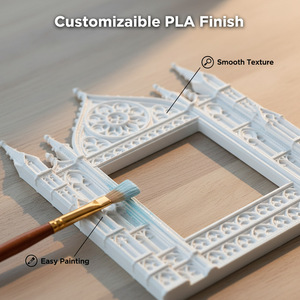 Ventana en <span class=keywords><strong>Miniatura</strong></span> para Casa de Muñecas, Escena Arquitectónica 3D, Modelo de Ventana de Estilo Gótico - Product Image 4