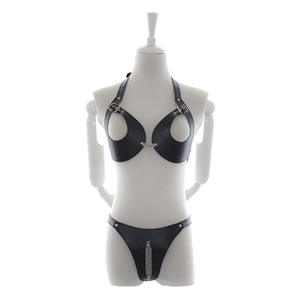 Black Queens Bare Breasted Camisole Corset Ensemble de lingerie érotique Harnais de corps sexy Jouets pour adultes pour femmes Sex - Product Image 6