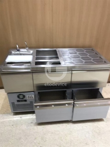 Estación móvil de bar de cócteles, estación de bar móvil, estación de trabajo para bar de cócteles - Product Image 4