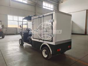 Enclosed Cargo <b>Box</b> Utility Cart Golf Cart - Product Image 3