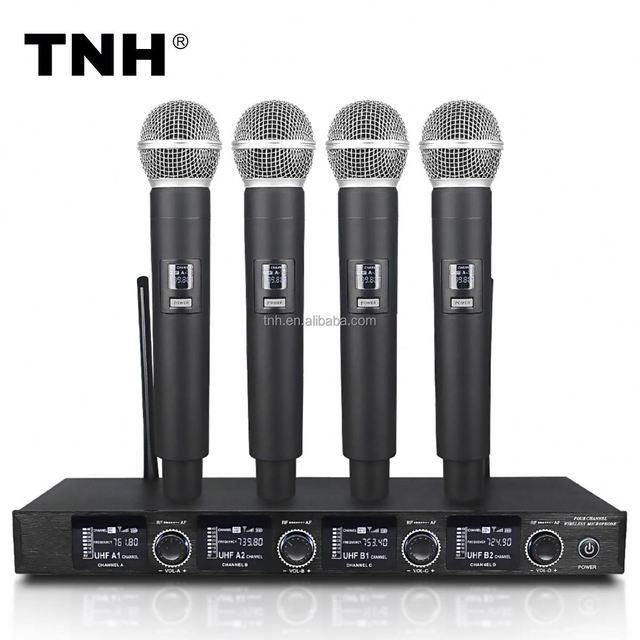 TNH PM-UG224 One-to-two UHF Wireless Infrared Frequency Microphone Suitable for Conference Karaoke Church Stage