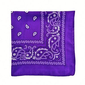 Fashion Paisley Custom Bandana <b>Large</b> Size Double Sided Streetwear Hair Accessories Wristband Unisex Bandanas Bandana Scarf - Product Image 4