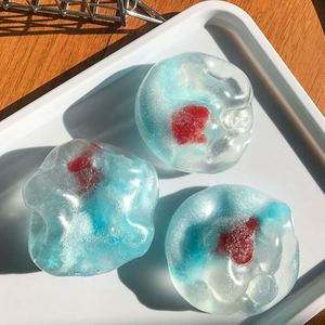 Balle anti-stress artisanale ASMR la plus populaire, cerise et sel de mer, jouet sensoriel souple à rebond lent pour enfants - Product Image 6