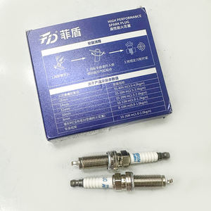 Bougies d'allumage Double iridium de qualité d'usine d'origine haute performance pour <span class=keywords><strong>Lancia</strong></span> Beta Dedra <span class=keywords><strong>Delta</strong></span> Fulvia Gamma Kappa Lybra Musa - Product Image 1