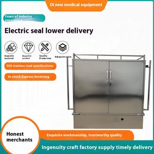 अपशिष्ट कपड़ों के लिए बाँझ-सीलबंद इलेक्ट्रिक हैंडकार्ट 304 स्टेनलेस स्टील सामग्री परिवहन अस्पताल कम डिलीवरी कार्ट - Product Image 5