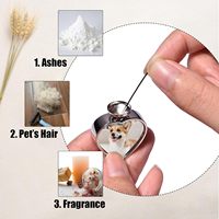 Collier avec pendentif en forme de cœur, personnalisable avec photo et texte, cadeau souvenir