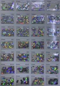 En vrac Laser Forme Chunky Mix Creux Étoile Cosmétique Paillettes Pour Noël & Vacances & Maquillage Paillettes - Product Image 6