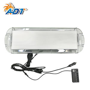 ADT Emergency Traffic Advisor stroboscope lights bar blanc rouge bleu voyant d'avertissement de toit avec base magnétique - Product Image 1