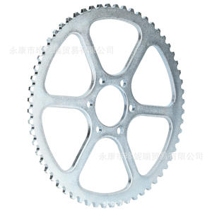 Piñón de cadena de rodillos de acero Zhen Nirui, 60 dientes, 35-60T, 30 mm de diámetro interior, para reparación y reemplazo de minibicicletas - Product Image 2