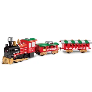 Manufacture electric train toy for classic toys batery operated smoke train for sale