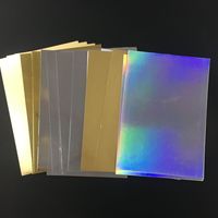 Film Laser Argent 300G Miroir Feuille DIY Art Carton pour Artisanat Spot Supply Papier Métallique & Cartons