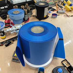ท่อหดความร้อน PVC ขนาด 5 มม.-600 มม. แบบแบน สำหรับหุ้มแบตเตอรี่ ฟิล์มหดได้สำหรับงานอุณหภูมิสูง - Product Image 2