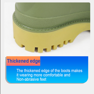 Bottes de pêche à la <span class=keywords><strong>mouche</strong></span>, de canyoning et de travail agricole unisexes, multifonctionnelles, de haute qualité, réglables, imperméables, en PVC, hauteur genou - Product Image 4