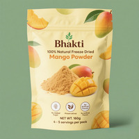 Op maat gemaakte biologisch afbreekbare hersluitbare staande pouch voor gedroogde mango, ananas en andere gedroogde fruit snacks, geurdicht.