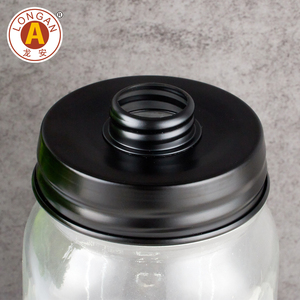 Pompe distributrice de <span class=keywords><strong>savon</strong></span> et de lotion pour les mains en acier inoxydable, résistante à la rouille, finition bronze huilé, pour bocaux Mason à ouverture standard, pour cuisine - Product Image 4