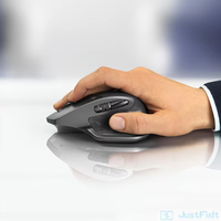 Pour Logitech MX Master 2S souris 4000DPI nouvelle possibilité Machine recharge rapide souris facile à commuter USB pour Windows Mac OS Linux