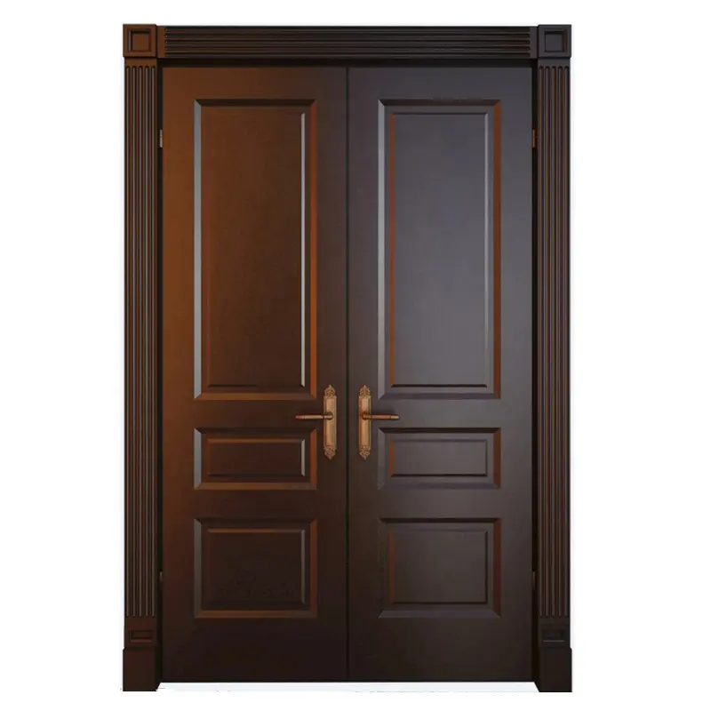 Angepasst Wooden_Panel_Door Garage Panels 3 Panel Feste Core Innen Tür