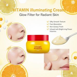 Crema Iluminadora con Vitamina C, Retinol 5%, Niacinamida 3%, TXA, Ceramida, Reducción de Manchas Oscuras, Antienvejecimiento, Hidratante para Todo Tipo de Piel - Product Image 6