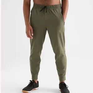 Nylon Spandex Fabric Quick Dry Custom Joggers Men Gym Joggers Men'S Pants Trousers Slim Fit Casual Pants