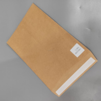 Enveloppes pour documents A4 en papier kraft personnalisées, autocollantes, 60 microns d'épaisseur, avec logo et impression personnalisés pour l'emballage de cadeaux et d'artisanat