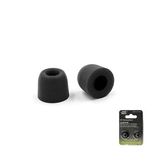 Embouts d'écouteurs <span class=keywords><strong>KZ</strong></span> 1 paire (2 pièces) Isolation phonique Embouts d'écouteurs en mousse à mémoire de forme confortables pour EDX ZSN PRO X ZS10 PRO AS16 ZEX ZSN <span class=keywords><strong>C10</strong></span> C12 - Product Image 1