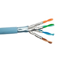 Promotion 23AWG legrand Cat6 Sftp Cordon de raccordement extérieur 305 m Rouleau Câble Lan Cat5 305 m