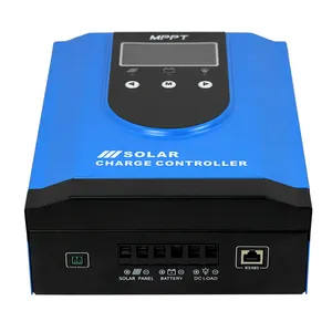 OEM Brand 12V 10A 50A 80A MPPT PWM Charge controller Auto-detect battery voltage or maintain a fixed voltage