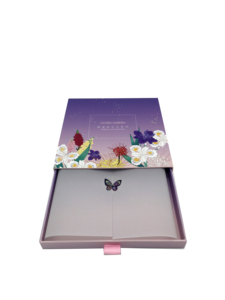 Customized Logo Luxury CMYK Printed Drawer Rigid Paper Packaging Gift <b>Boxes</b> for Silk Scarf - Product Image 2