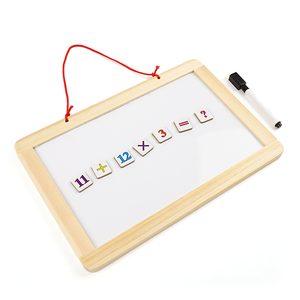 <span class=keywords><strong>Tableau</strong></span> blanc de bureau magnétique de petits matériaux boisés mignons <span class=keywords><strong>pour</strong></span> la salle de classe - Product Image 4