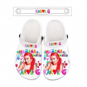 Arol-zuecos <span class=keywords><strong>de</strong></span> enfermera con diseño personalizado, zapatos ligeros antideslizantes para jardín, impermeables - Product Image 6