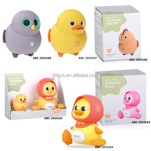 Lucky Toys jouet à piles éducatif Musical apaiser bébé apprentissage ramper magnétique Adsorption canard ensembles bébé sommeil jouet - Product Image 6