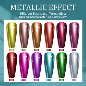 NUEVO Esmalte de <span class=keywords><strong>Uñas</strong></span> Metálico de 7.5ml, Esmalte de <span class=keywords><strong>Uñas</strong></span> de Espejo de Secado Rápido Sin Horno para Arte de <span class=keywords><strong>Uñas</strong></span> - Product Image 4